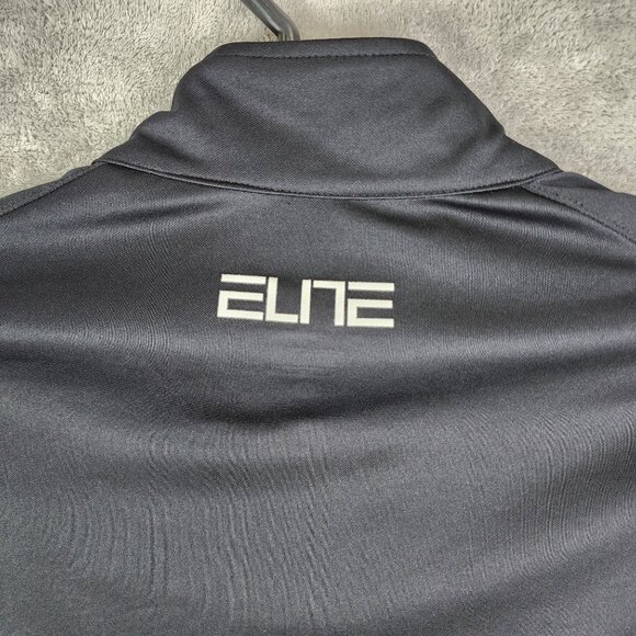 Mens Nike OSU Dri-Fit Elite Shirt 1/4 Zip Pullover Black & Orange Size L - Picture 12 of 15